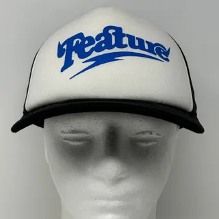 Photo of Feature Trucker Hat Baseball Cap Black Streetwear Sneaker Culture Mesh Snapback