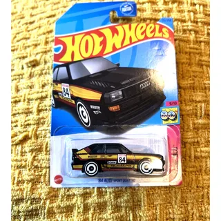 Photo of Hot Wheels '84 Audi Sport Quattro Black #152 - 2023 HW The 80's