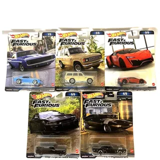 Photo of Hot Wheels Premium Fast & Furious 2023 Complete Set of 5 Cars HNW46-B 1/64