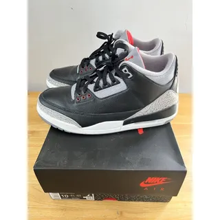 Photo of Size 10 - Air Jordan 3 Retro OG 2024 Black Cement