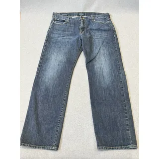Photo of Lucky Brand Jeans Men 40x32 Blue Medium Wash Cotton Stretch 363 Vintage Straight