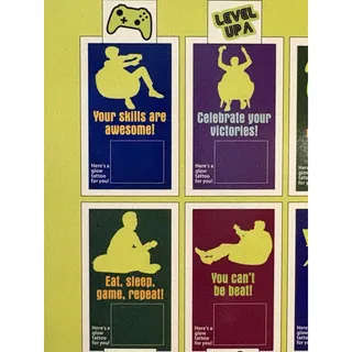 Photo of Mello Smello 32 Glow Tattoo Gamer Valentines New Home School Teacher 2 Boxes
