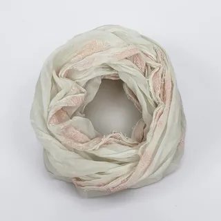 Photo of American Eagle Pink Embroidered Infinity Scarf