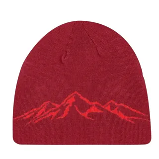 Photo of New Ski-Doo Adult One Size Red Orange Reversible Warm Snowmobile Beanie Hat