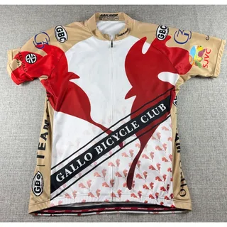 Photo of Jakroo Gallo Bicycle Club Cycling Jersey 2XL E&J Gallo Winery Full Zip