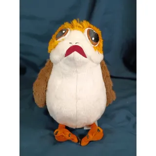 Photo of Disney Store Star Wars PORG PLUSH Last Jedi Toy Bird Stuffed Animal