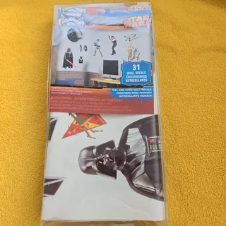 Photo of Star Wars Classic Peel and Stick Wall Decals Removable Stickers 31 Total New
