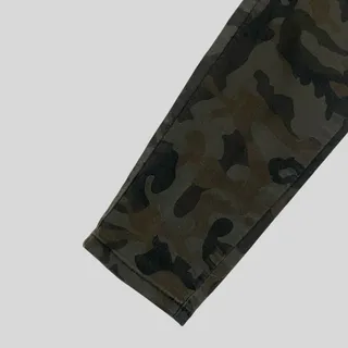 Photo of KanCan Olive Green Camouflage Skinny Cargo Pants