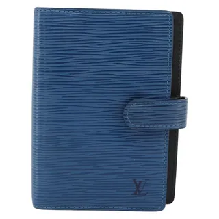 Photo of Louis Vuitton Epi Agenda PM Day Planner Cover Blue