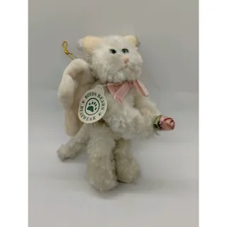 Photo of Boyds Bears Bearwear Cleo Cat With Rose And Wings Plush Doll 5.5"