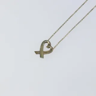 Photo of Tiffany & Co. Loving Heart Necklace Ag925 Silver