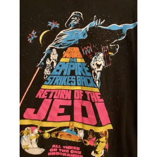 Photo of Vintage Star Wars Graphic Poster Art: The Empire Strikes Back n Return Jedi L