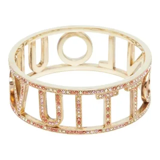 Photo of Louis Vuitton 1001 Milles et Une Bangle Plated Rhinestone Multicolor