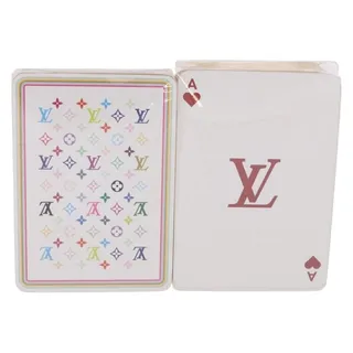 Photo of Louis Vuitton Multicolor Playing Cards Black