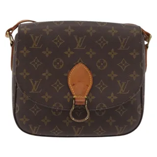 Photo of Louis Vuitton Monogram Saint Cloud GM Shoulder Bag Brown
