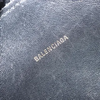 Photo of Balenciaga Leather Ville Shoulder Bag Multicolor