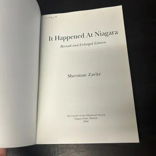 Photo of It Happened at Niagara - Stories from Niagara's Fascinating Past