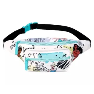 Photo of NWT Disney Parks Princess Moana Cinderella Tiana Ariel Hip Pack Crossbody Sling