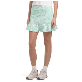 Photo of NEW Tommy Bahama Skort Women Large Green Flounce Ruffle Hem Pull-on Golf