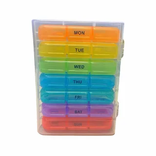 Photo of Pillbox seven day organizer