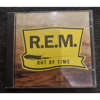 Photo of R.E.M. Out of Time CD 1991 Warner Bros Losing My Religion VG+ Disc