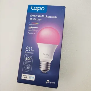Photo of TP-Link Tapo Smart Wi-Fi Light Bulb, Multicolor (Model Tapo L531E)