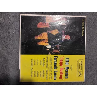 Photo of Ethel Merman Happy Hunting Fernando Lamas RCA Victor LOC-1026 LP Vinyl Original