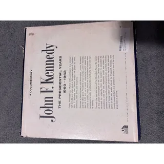 Photo of John F Kennedy Presidential Years 1960-1963 Vinyl LP 20th Century-Fox 33RPM