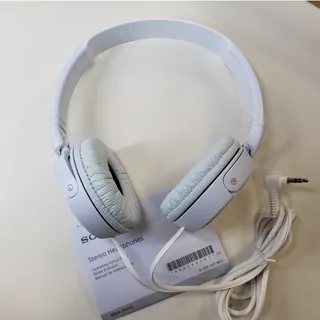 Photo of Sony ZX Series Wired On-Ear Headphones, White MDR-ZX110