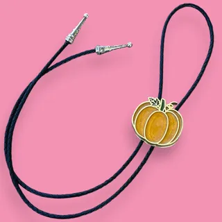 Photo of Fall Pumpkin Bolo Tie