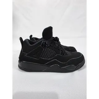 Photo of Nike Air Jordan 4 Retro Black Cat 2020 PS Black Youth Size 2.5Y