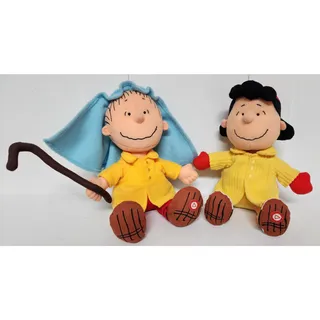 Photo of Peanuts 50th Anniv Hallmark Lucy & Linus Plush Set 2015 Christmas Shepherd