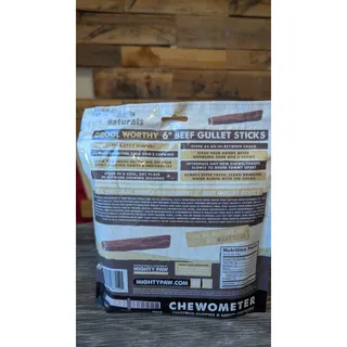 Photo of Mighty Paw 6 inch Beef Gullet Sticks for Dogs
