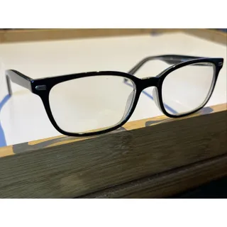 Photo of ELEMENTS EUROPA EL-248 C2 Black Unisex Square Full Rim Eyeglasses 48-16-130