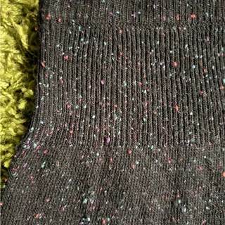 Photo of Vintage 90s Esprit Confetti Knit Sweater Skirt | Speckled High Waist Mini | S