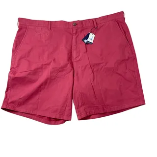 Photo of New Johnnie-O Shorts Men's Size 52 Malibu Red Chino Inseam 9" NWT Beach