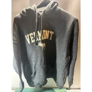 Photo of Vermont Moose Sweatshirt Gray Pacific & Co Emroidered