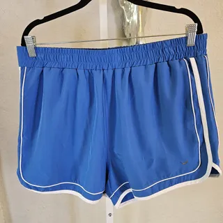 Photo of Jessica Simpson Active Running Shorts Blue Built-In Liner XL GUC