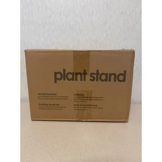 Photo of Bamworld 3 Tier Hanging Plant Stand Wall Mounted Wood Plant Shelf Outdoor Indoor