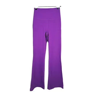 Photo of Lululemon Groove Super High Rise Flared Pant Size 6 Purple Yoga Pilates Lounge