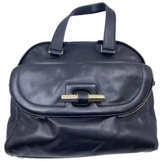 Photo of Jimmy Choo Justine Handbag Black Leather Shoulder Bag