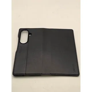 Photo of Wallet Case Samsung Galaxy Z Fold 8 Black RFID Card Slots Ring Stand