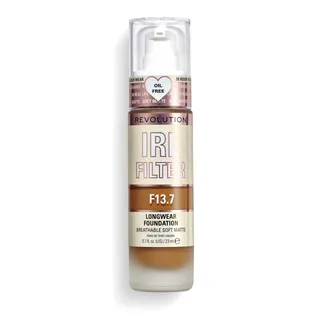 Photo of Revolution IRL Filter Long Wear Foundation Color: F13.7