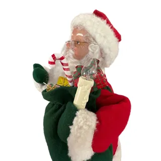 Photo of Vintage 1990’s 24”Animated Holiday Santa Figure