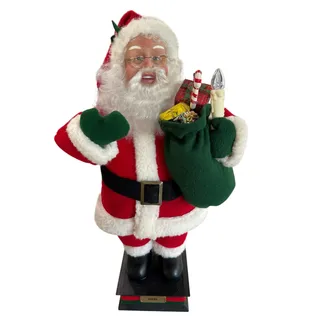 Photo of Vintage 1990’s 24”Animated Holiday Santa Figure