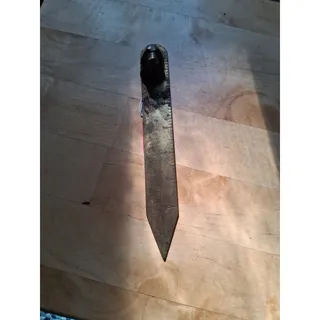 Photo of Vtg Brass Letter Opener/Ruler W/ Figural Cocker Spaniel (3145)