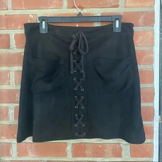 Photo of Storia Suede mini skirt