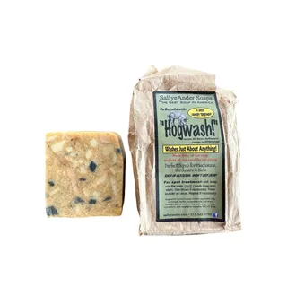Photo of SallyeAnder Hogwash Soap Bar 6 oz Stain Remover Laundry Treatment Hand Scrub