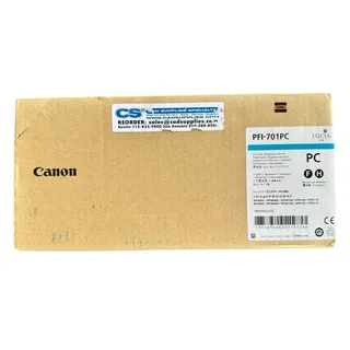 Photo of Canon PFI-701PC 700ml Photo Cyan Pigment Ink Tank Select imagePROGRAF 2018/2019