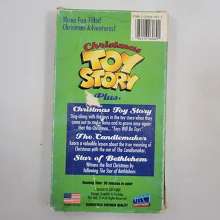 Photo of Christmas Toy Story / The Candlemaker / Star Of Bethlehem VHS (acceptable)